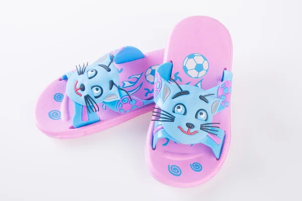 Kids sandals isolated on the background — Stock Photo, Image