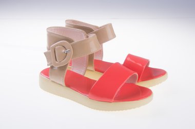 Ayakkabı. bir arka plan üzerinde çocuk ayakkabı