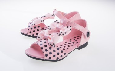 Ayakkabı. bir arka plan üzerinde çocuk ayakkabı