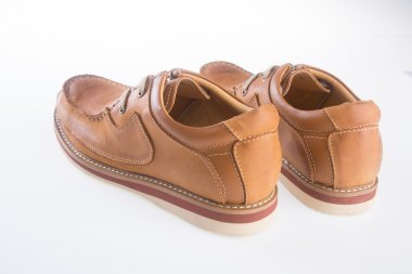 Ayakkabı. erkekler moda ayakkabı bir arka plan üzerinde