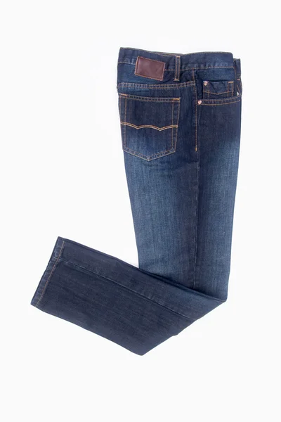 Jeans. Blå jeans på en bakgrund — Stockfoto