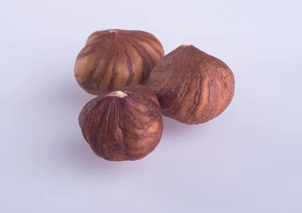 Hazelnuts. hazelnuts on the background — Stock Photo, Image