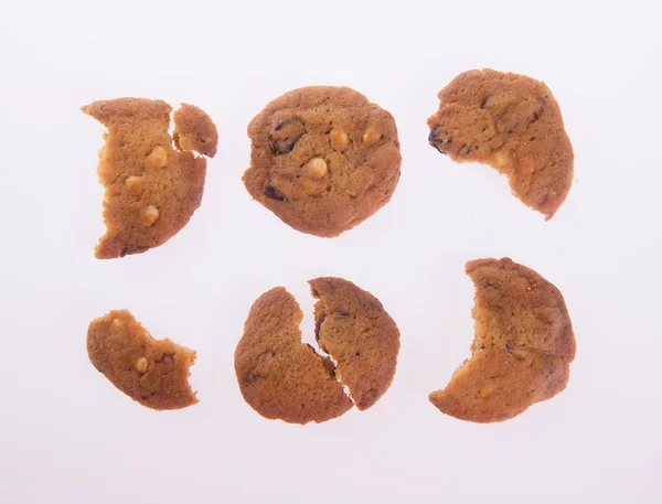 Cookies. Cookies auf dem Hintergrund — Stockfoto