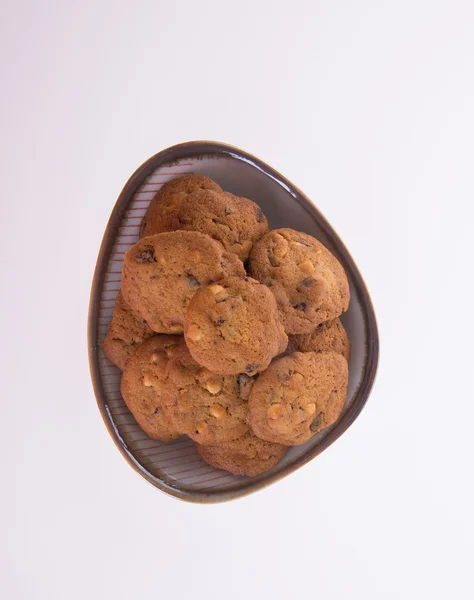Cookies. cookies på bakgrunden — Stockfoto