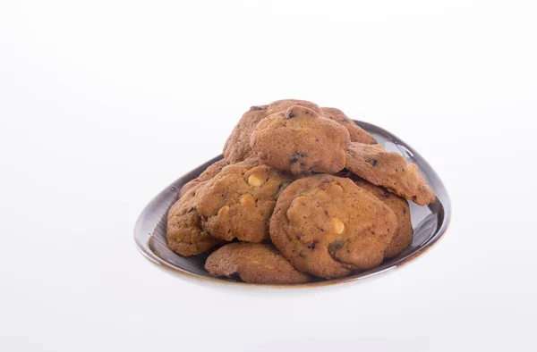 Cookies. Cookies auf dem Hintergrund — Stockfoto