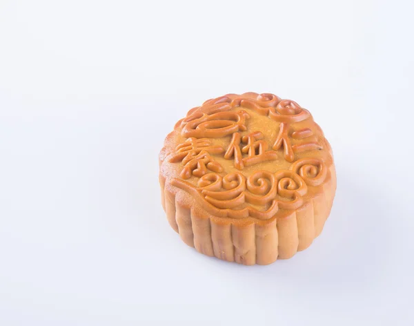 Mooncake, das chinesische Wort auf dem Mondkuchen ist kein Logo oder tra — Stockfoto