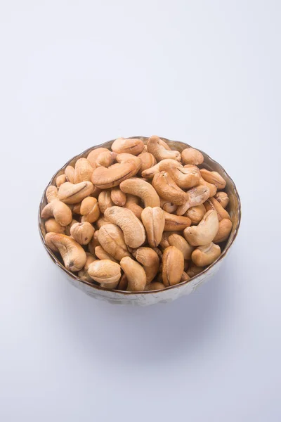 Nuts. cashew nuts on the background — Stock Photo, Image