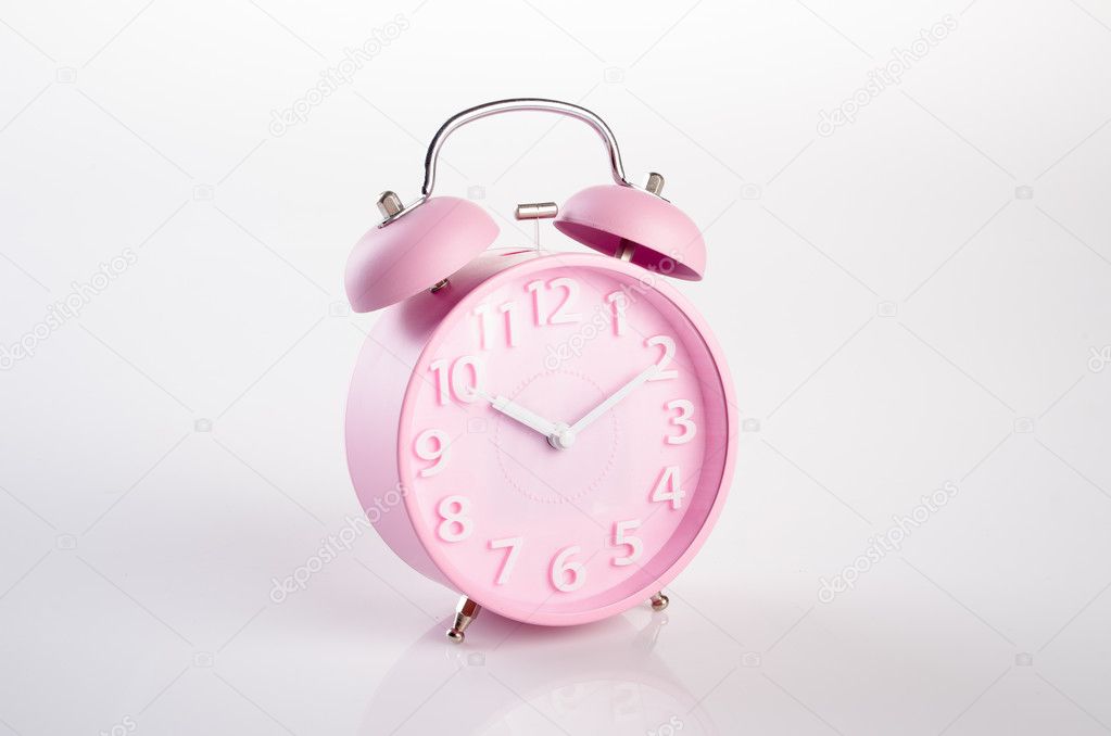 alarm clock. alarm clock on background. alarm clock on the backg
