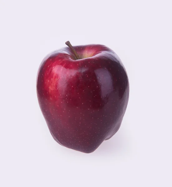 リンゴや背景に赤いリンゴ. — ストック写真