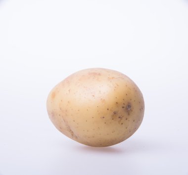 patates veya bir arka plan üzerinde organik patates.