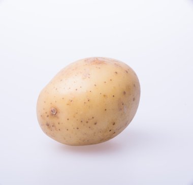 patates veya bir arka plan üzerinde organik patates.