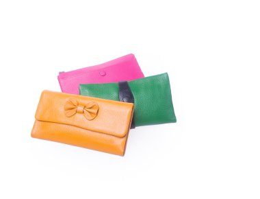 bir arka plan üzerinde cüzdan veya çantanızda kadın.