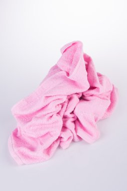 havlu. bir arka plan üzerinde havlu