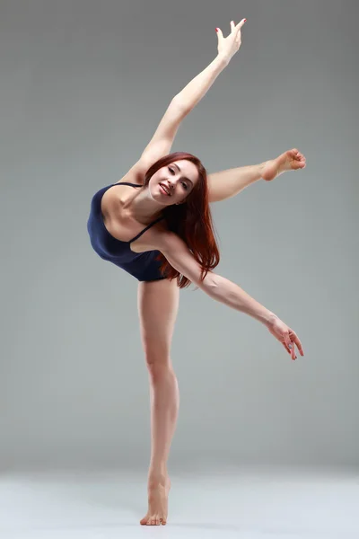 Beautiful ballet-dancer posing Royalty Free Stock Images