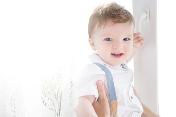 Çocuk mutluluk ve insanlar kavramı - bebek — Stok fotoğraf