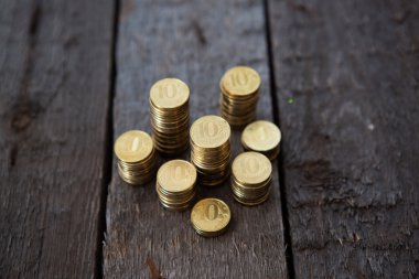 Masada para sikke yığını