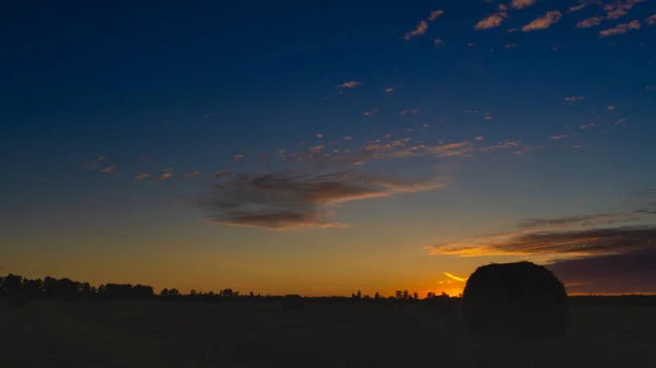 Hermoso Cielo Texturizado Con Nubes Atardecer Naturaleza — Foto de Stock