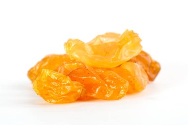 Beyaz arka planda izole edilmiş sarı sultanlar