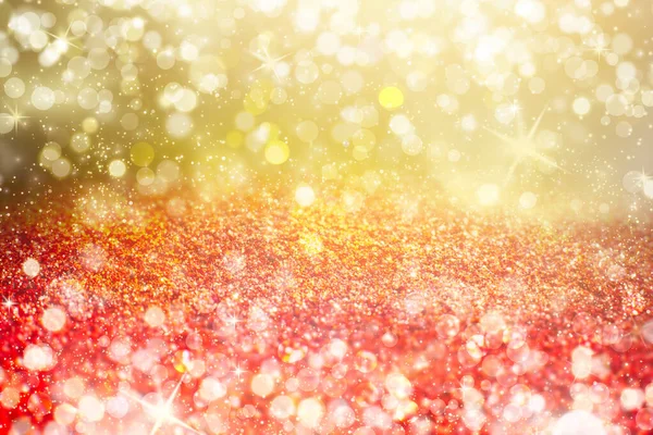 Red Bokeh Holiday Textured Glitter Background Shiny Glitter Bokeh Christmas — Stock Photo, Image