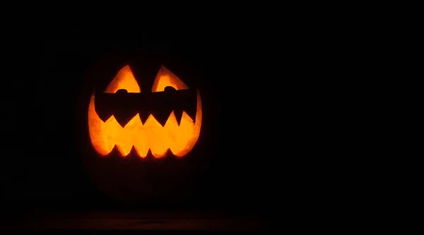 Jack Lantern Hintergrund Nahaufnahme — Stockfoto