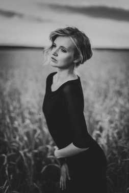 Buğday Tarlasında Kadın