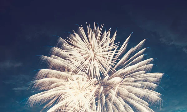 Celebración Fuegos Artificiales Para Julio — Foto de Stock