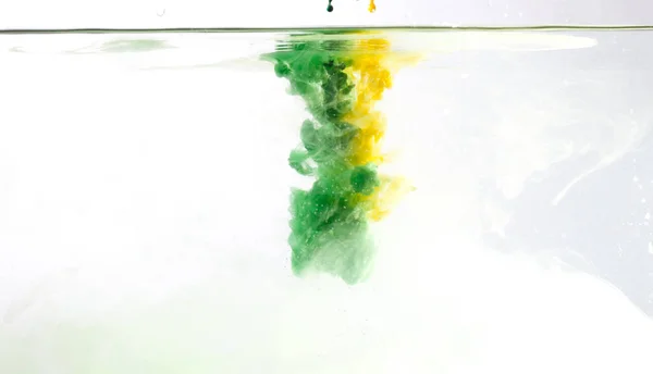Vodní Pozadí Abstraktní Inkoustem Vodou — Stock fotografie