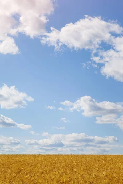 Красота Мирное Небо Белыми Облаками — стоковое фото