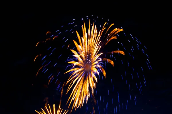 Celebração Fogos Artifício Para Julho — Fotografia de Stock