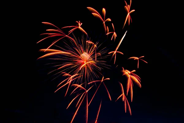 Festa Dei Fuochi Artificio Luglio — Foto Stock