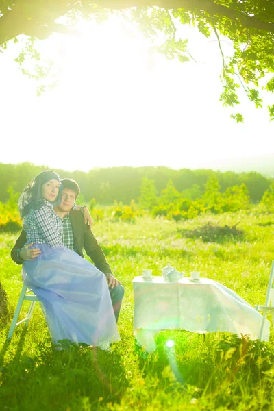 Couple enjoying the day — Stock Photo, Image