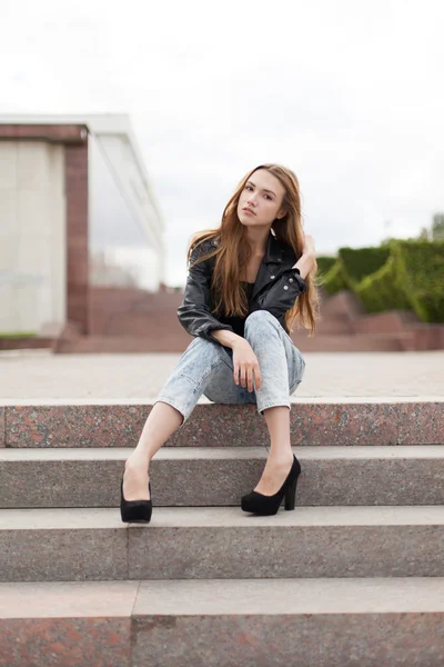 Portrait of beauty woman — Stock Photo, Image