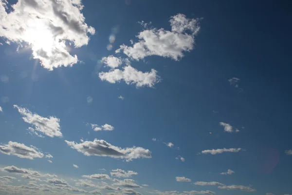 O céu azul — Fotografia de Stock