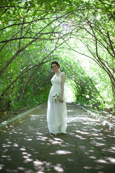 Bride with Bouquet