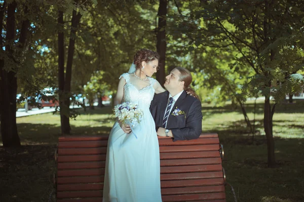 Imagem romântica de casal atraente — Fotografia de Stock