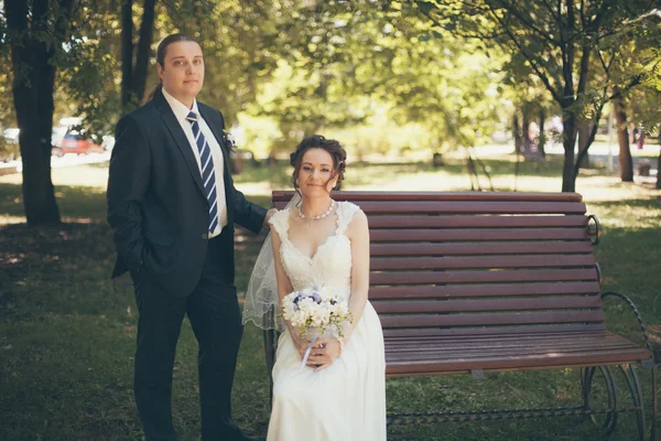 Immagine romantica di coppia attraente — Foto Stock