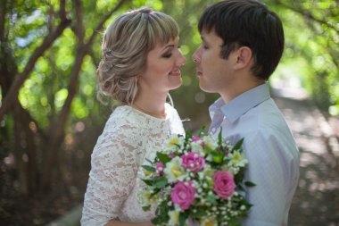 çekici bir çift romantik resim