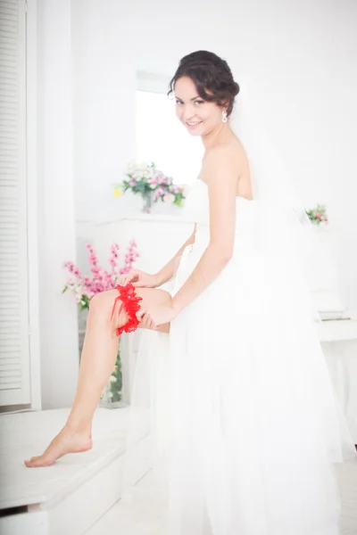 Giovane sposa — Foto Stock