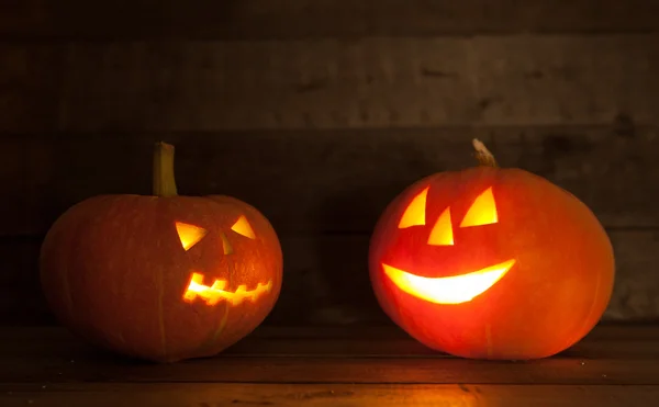 Calabazas en Halloween — Foto de Stock