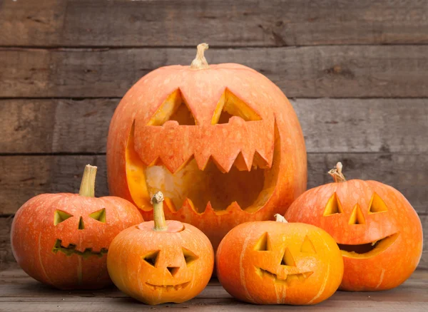 Calabazas en Halloween — Foto de Stock