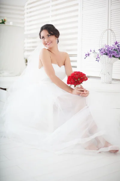 Bella sposa — Foto Stock