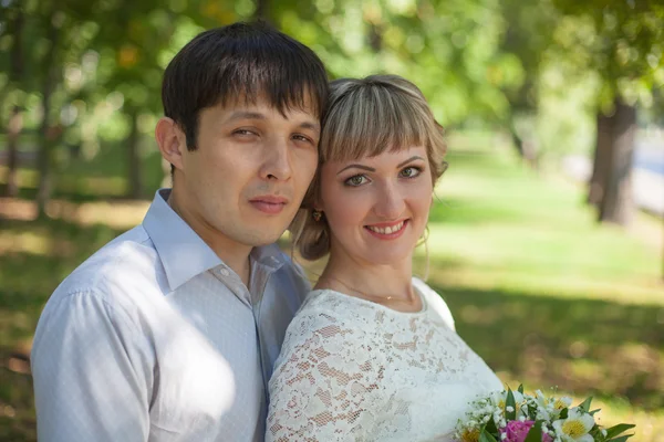 Retratos de casamento — Fotografia de Stock