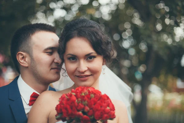 Çekici bir çift romantik resim — Stok fotoğraf