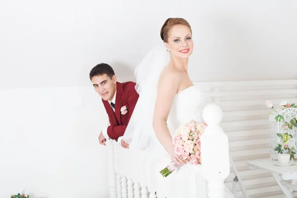 Sposa e sposo — Foto Stock