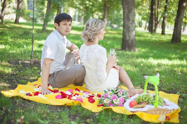 Frisch verheiratet — Stockfoto