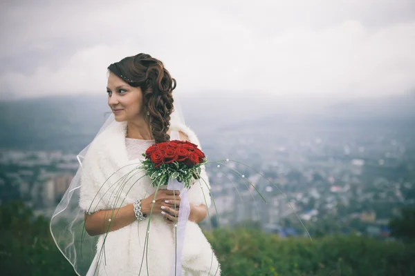 Bella sposa — Foto Stock