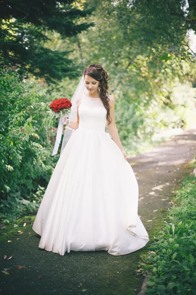 Bella sposa — Foto Stock