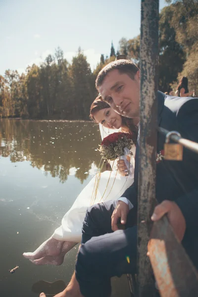 Hochzeitsporträts — Stockfoto