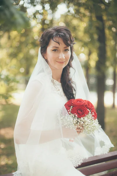 Bella sposa — Foto Stock