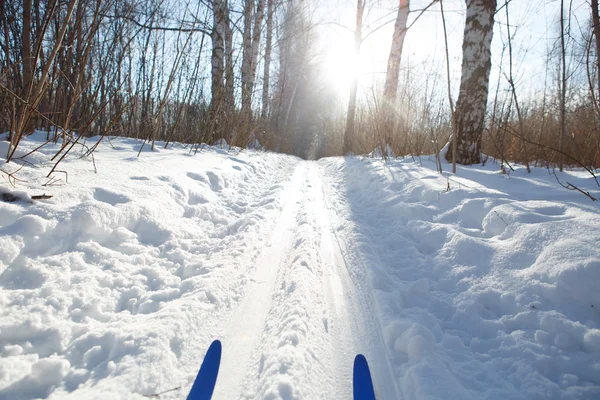 Ski run — Fotografie, imagine de stoc